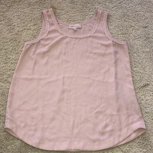 Philosophy Light Pink Chiffon Tank